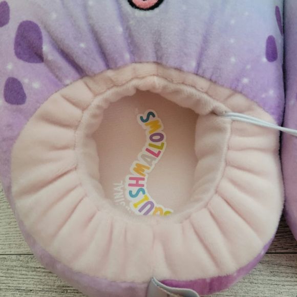 ☃️ALDI EXCLUSIVE Squishmallow Daxxon Slippers Size 11/12 AISLE OF SHAME … - Picture 7 of 8